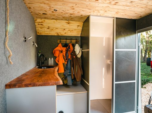 Ausgebauter Anhänger